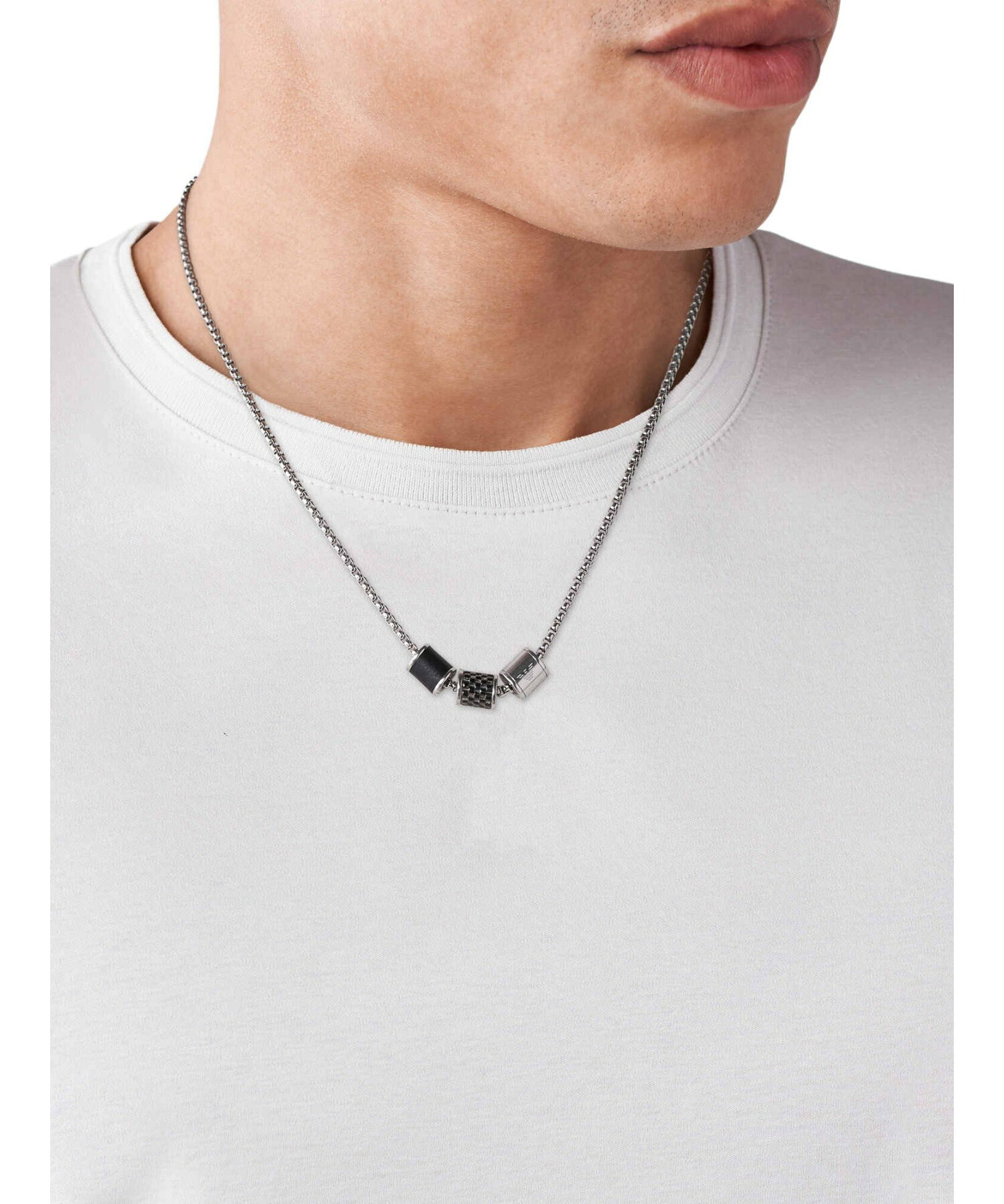 Silver-Tone Necklace EGS2383020